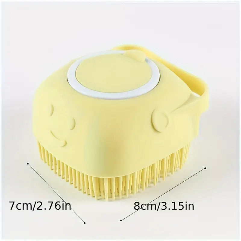 Silicone Pet Bath Massage Brush