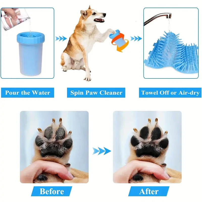 Portable Pet Paw Washing Cup